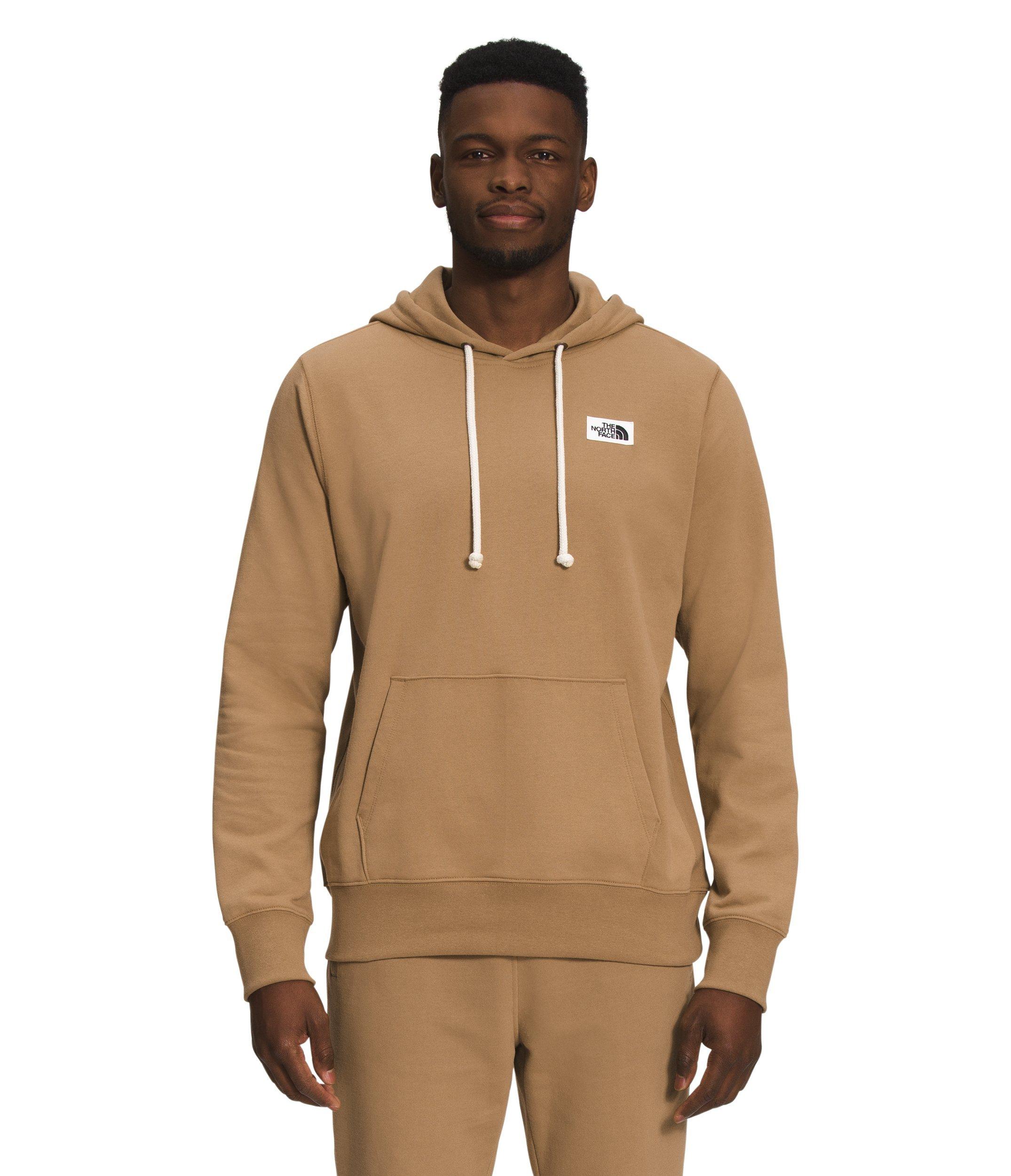 The north cheap face brown hoodie